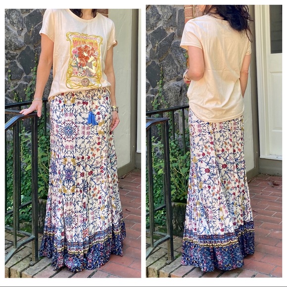 ✨LAST ONE✨Boho Gypsy Chic Maxi skirt - Picture 2 of 8